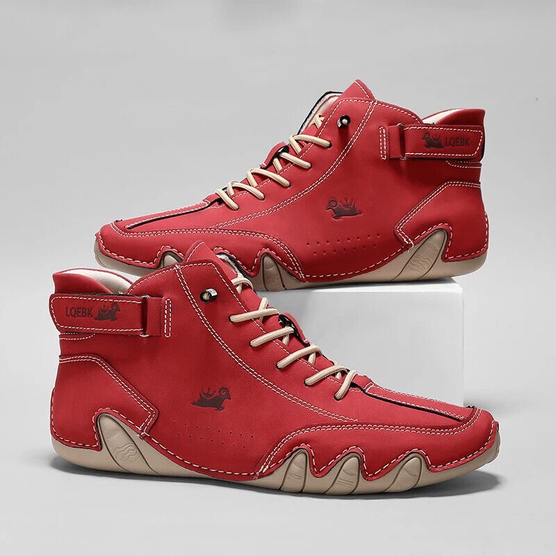 Men Shoes Type - 革カジュアルシューズスニーカー男性用ファッションアウトドアウォーキングローファーシューズ快適な履物高級男のブーツ 2026 新作