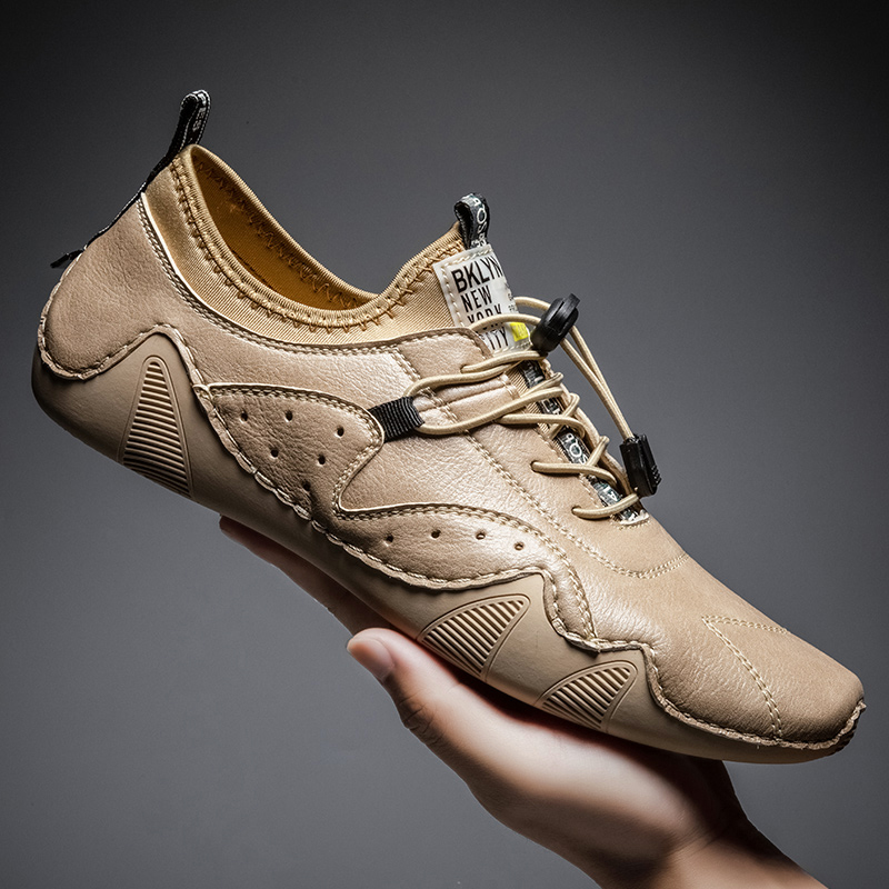 Men Shoes Zegna - 男性用レザーレットスニーカー,運転靴,防水靴,高級靴,ダブルドレスの新しいファッション,2022