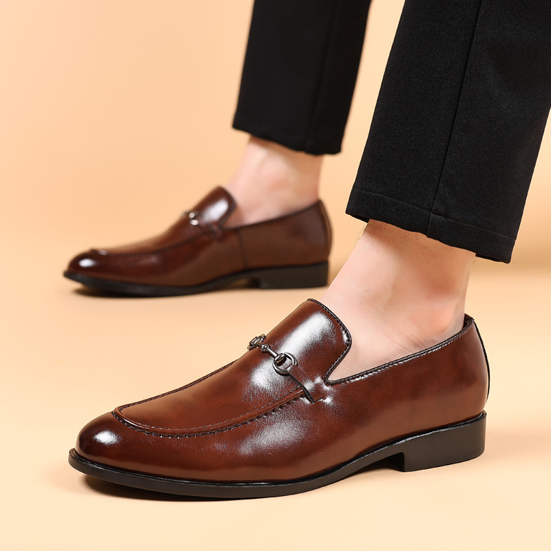 Men Shoes Elegant - オフィスシューズ メンズ クラシック ローファー メンズ フォーマルシューズ