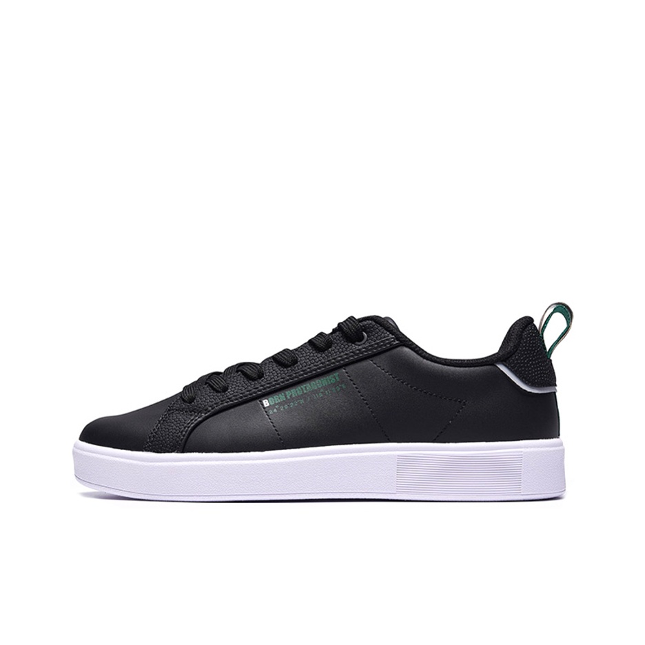 Men'S Xtep Shoes - XTEP ロートップ スケートボードシューズ メンズ ブラック 979119316755