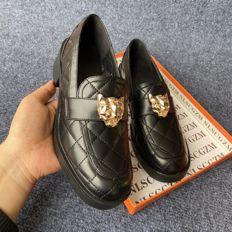 Men'S Shoes Japanese Brand - オリジナルシューズブランド ブラックヒールシューズ 高級婦人用ローファー ブラックブロックヒール 女性用 日本と韓国スタイルのチャンキーヒール