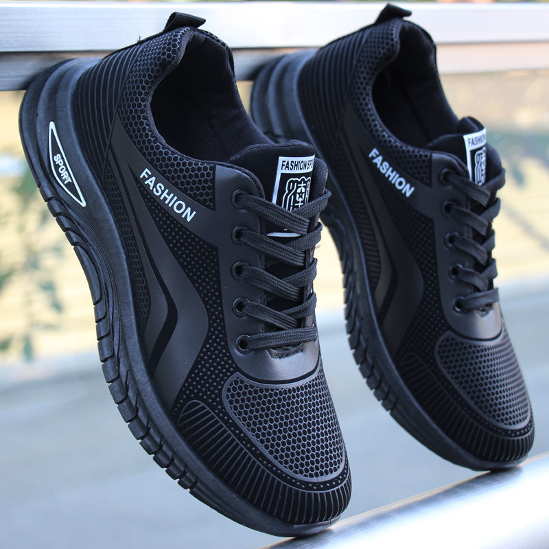 Men Shoes Zegna - メンズカジュアルスニーカー新通気性スポーツシューズ男性春のファッション滑り止め耐摩耗性ランニングトレーナー屋外男性の靴