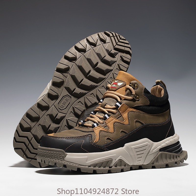 冬用暖かいウールコットンシューズ メンズスノーブーツ ファー - Men Shoes Type のレビューと価格