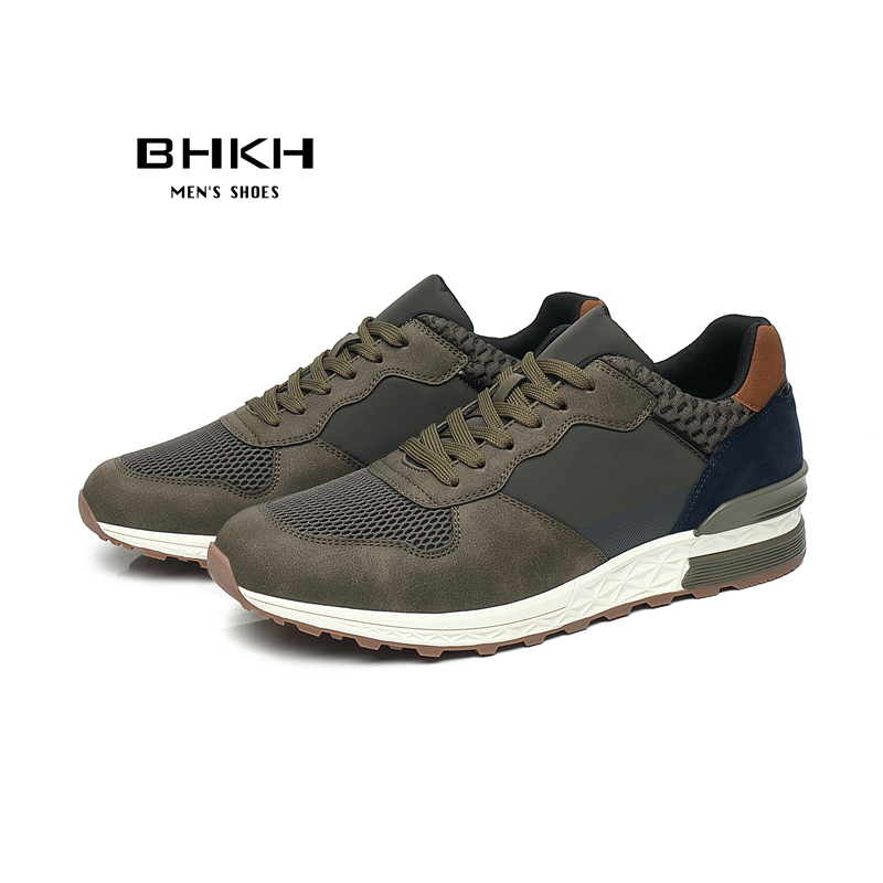 KNBR カジュアルスニーカー男性トレーナー革快適な靴ウォー - Men Shoes Zegna のレビューと価格