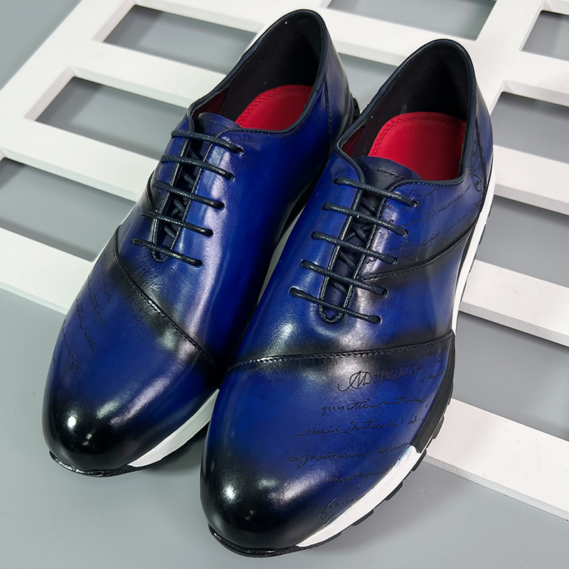 2026 ブランドカジュアルシューズ男性用本革メンズオックス - Men Shoes Zegna のレビューと価格