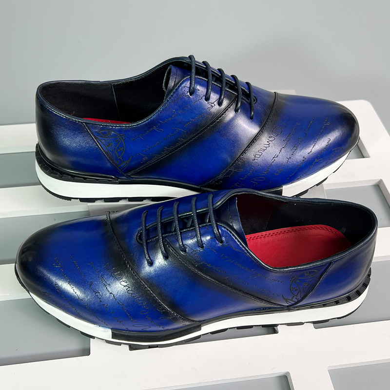 2026 ブランドカジュアルシューズ男性用本革メンズオックス - Men Shoes Zegna のレビューと価格