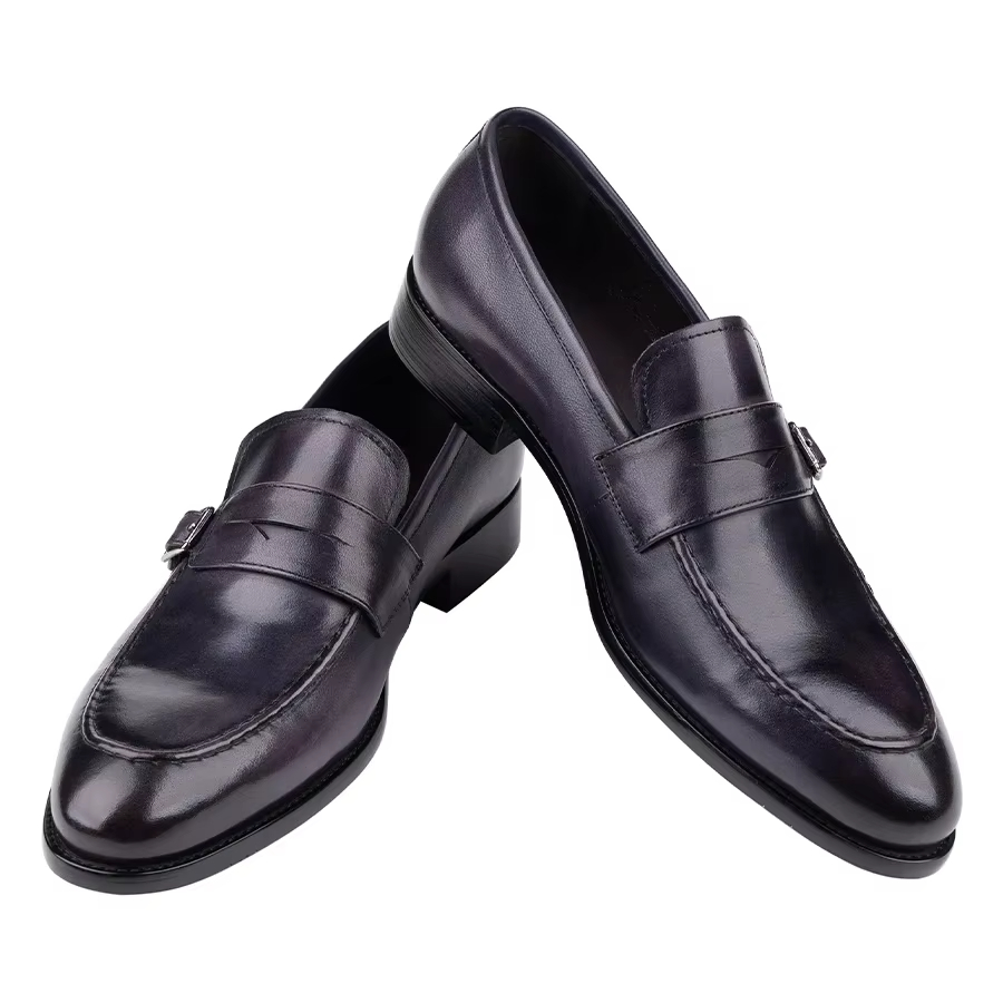 高級カジュアル革靴ドレスシューズ男性のための高品質ハンドクラ - Men Shoes Elegant のレビューと価格