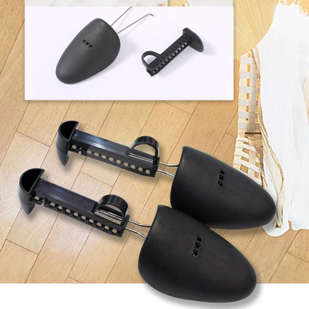1 ペア靴ストレッチャー靴ツリーシェイパーラックプラスチック - Men Shoes Rack のレビューと価格
