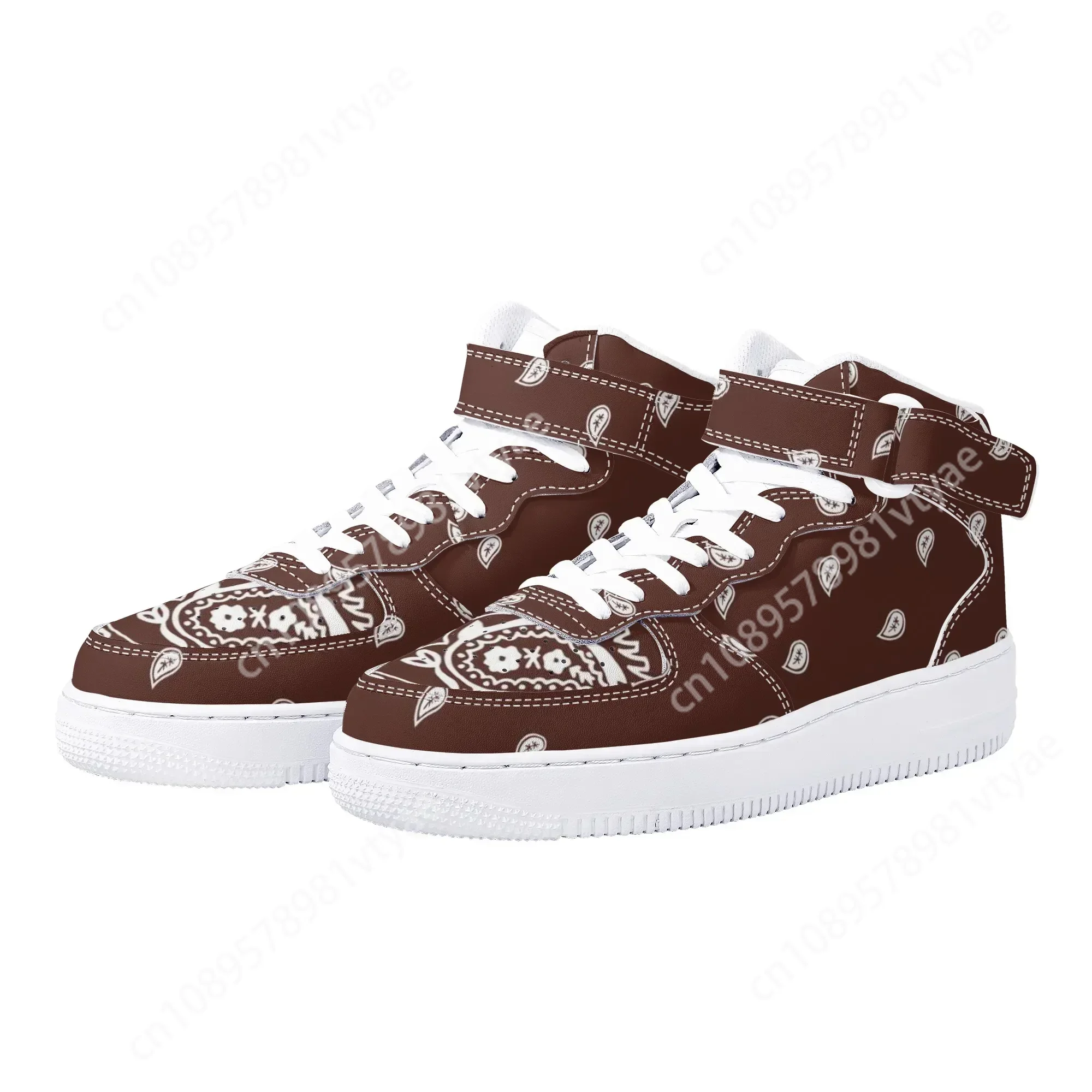 新着バンダナプリント男性バスケットボールスニーカーレジャーシ - Men'S Shoes Basketball のレビューと価格