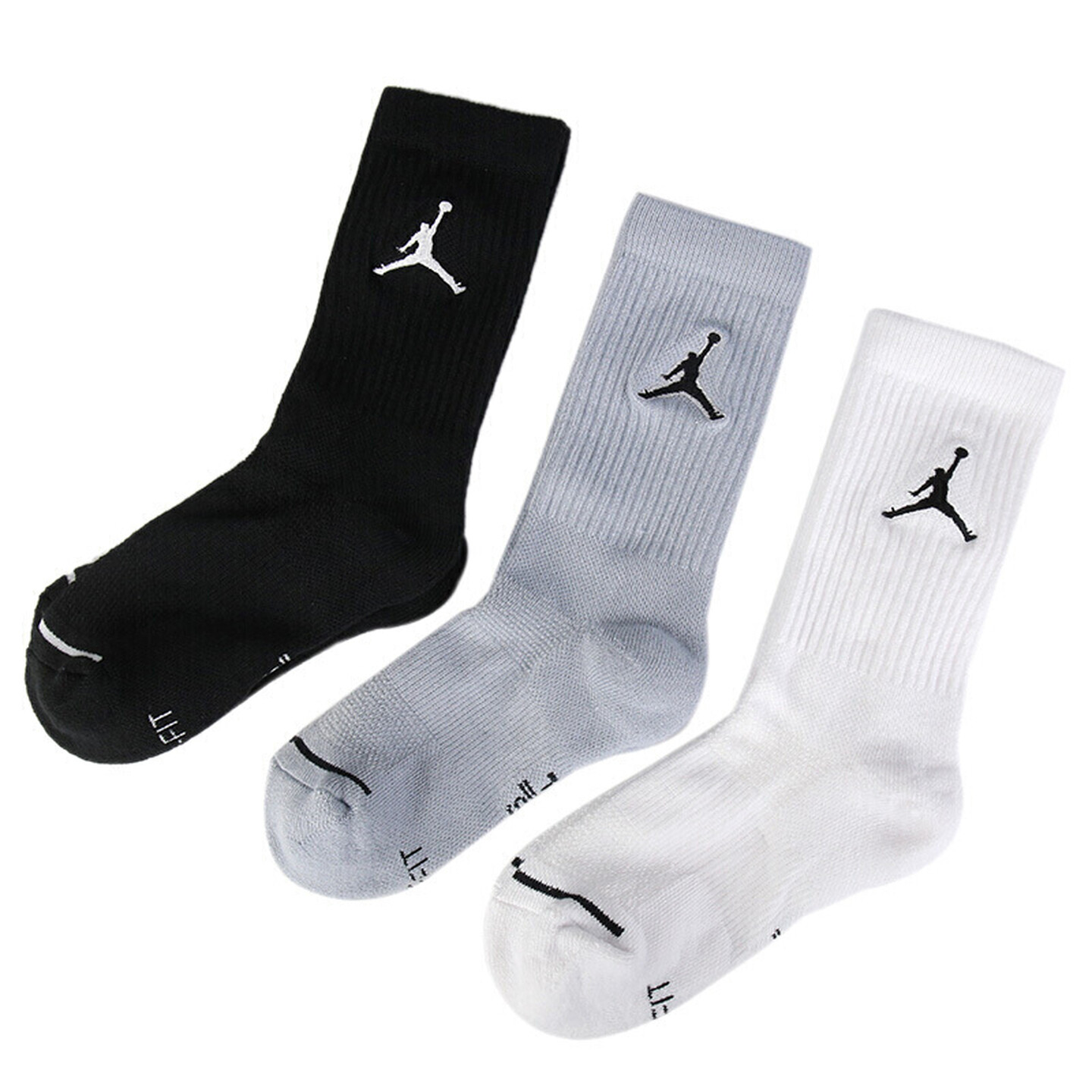 ナイキ (NIKE) 男女兼用 3 パック ソックス: エア - Men'S Shoes Nike Jordan のレビューと価格