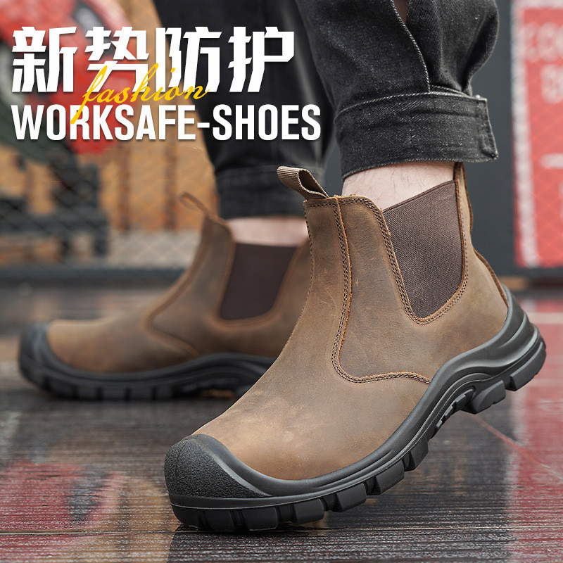 大きいサイズのメンズファッション、スチールトゥカバー付きワー - Men Shoes Type のレビューと価格