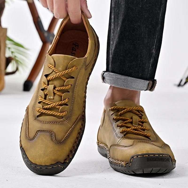 男性用の通気性のあるアウトドアハイキングシューズ,エレガント - Men Shoes Elegant のレビューと価格