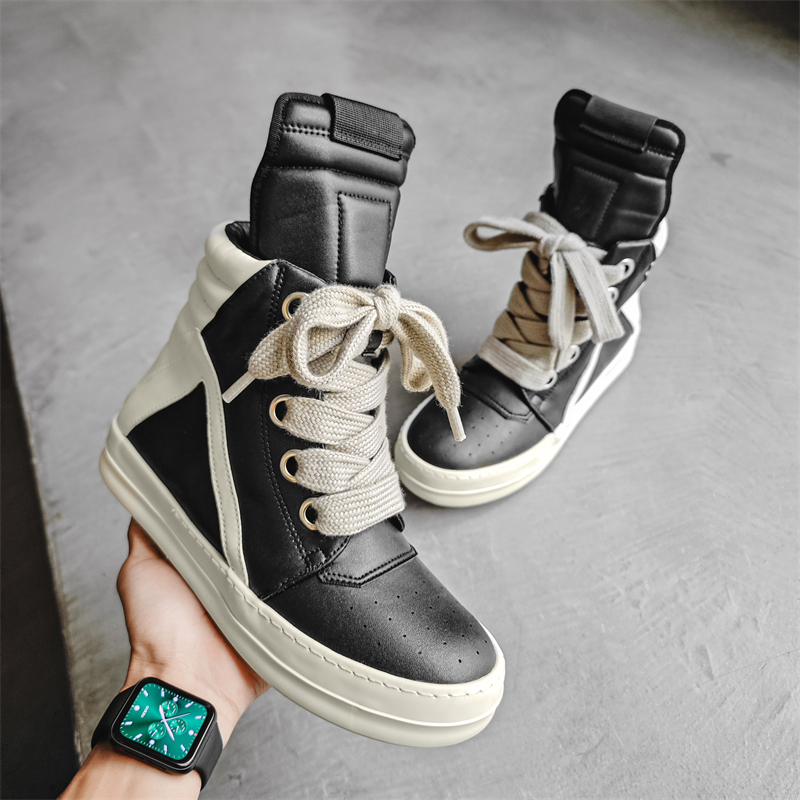 冬用ハイカットスポーツシューズ レースアップレザーアンクルブ - Men'S Shoes Basketball のレビューと価格