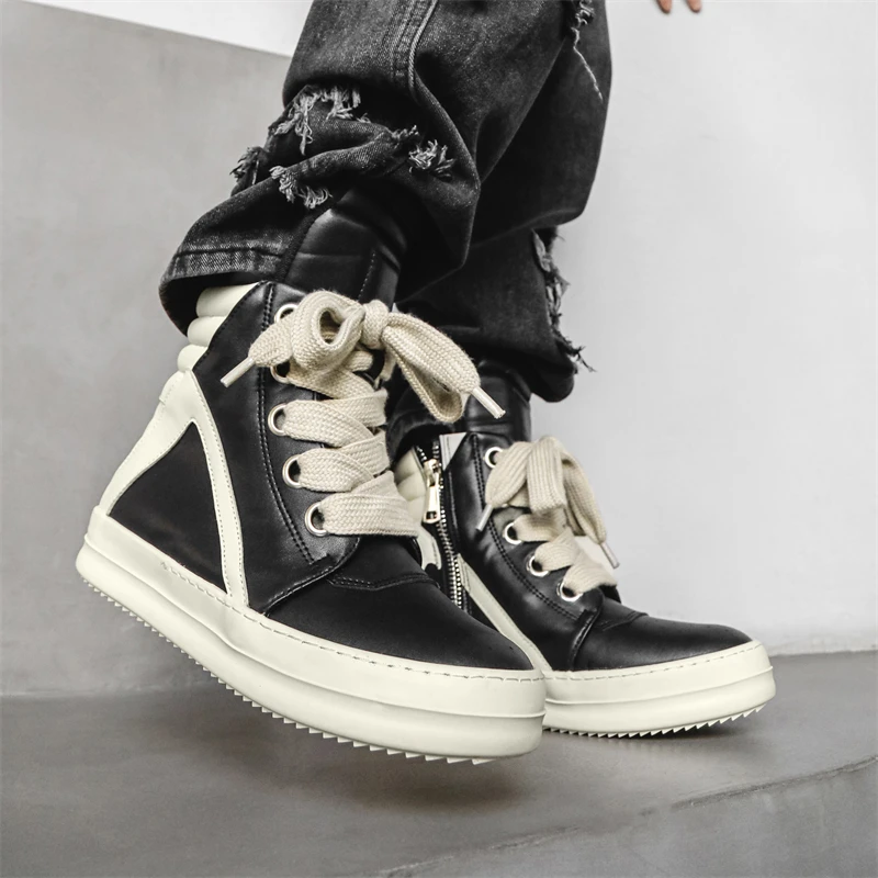 冬用ハイカットスポーツシューズ レースアップレザーアンクルブ - Men'S Shoes Basketball のレビューと価格