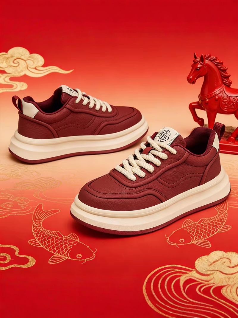 レッド限定版年間カジュアルスポーツシューズ男性用2026新し - Men'S Shoes Limited Edition のレビューと価格