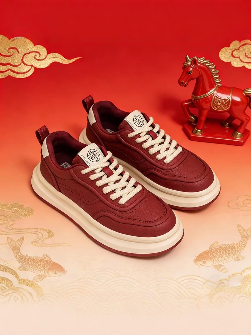 レッド限定版年間カジュアルスポーツシューズ男性用2026新し - Men'S Shoes Limited Edition のレビューと価格