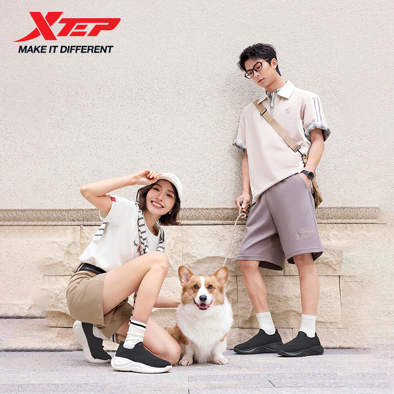Xtep 男性用通気性快適な滑り止め軽量ソフトミッドソールリ - Men'S Xtep Shoes のレビューと価格