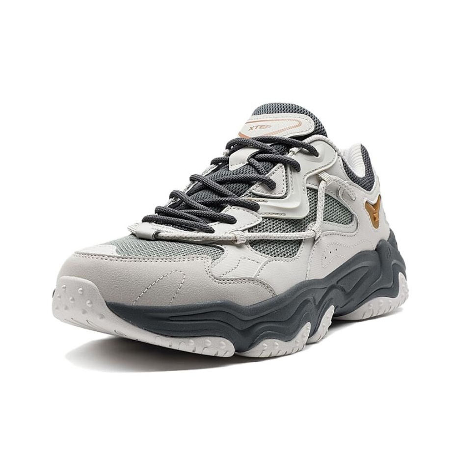 XTEP 滑り止め耐摩耗性ロートップカジュアルシューズ メン - Men'S Xtep Shoes のレビューと価格