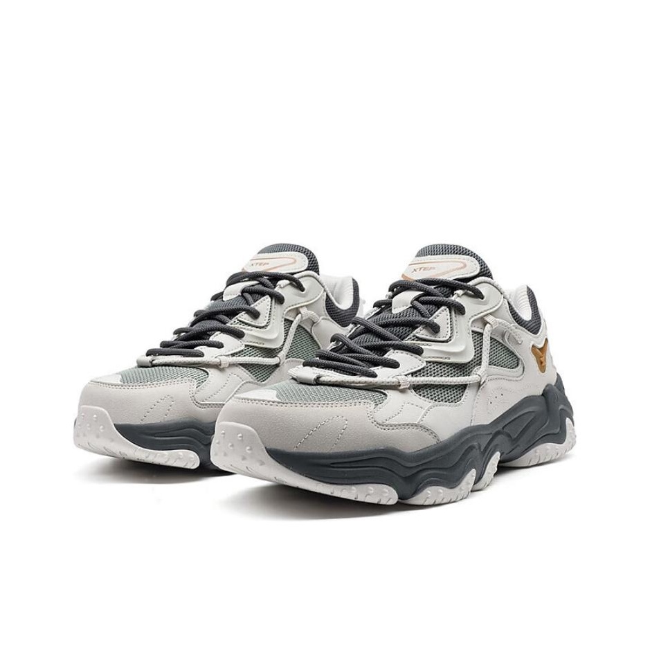 XTEP 滑り止め耐摩耗性ロートップカジュアルシューズ メン - Men'S Xtep Shoes のレビューと価格