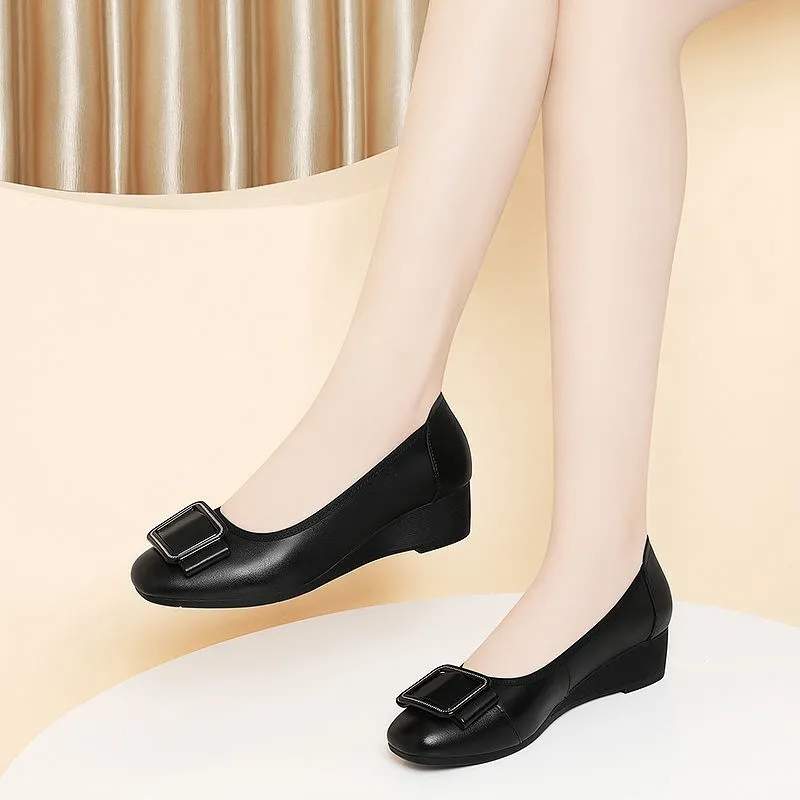 zapatos de mujer 女性のかわいいラウンドトゥ - Men Shoes Elegant のレビューと価格