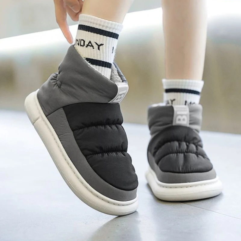 メンズ ウィンター スノー ブーツ フリース裏地付き 厚みの - Men Shoes Online のレビューと価格