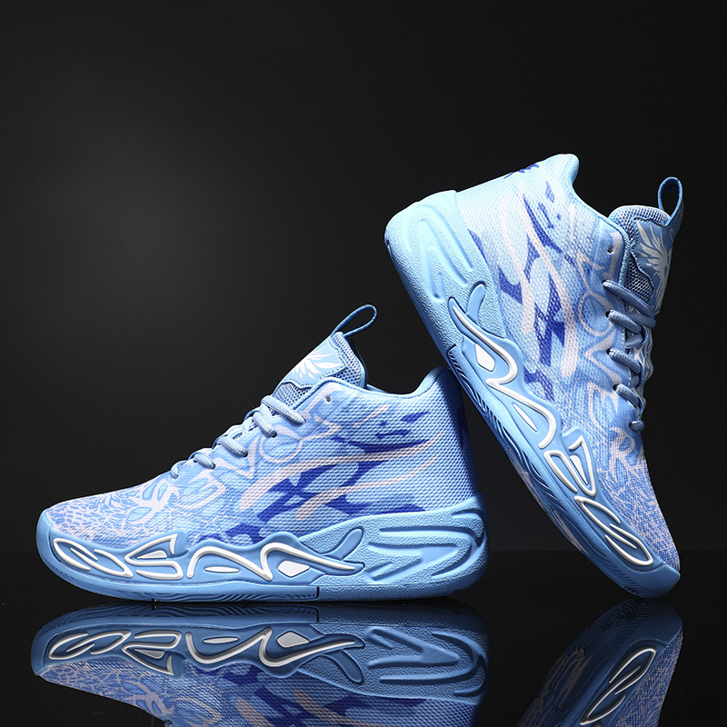 新しい男性バスケットボールシューズ屋外ランニングトレーナーマ - Men'S Shoes Basketball のレビューと価格