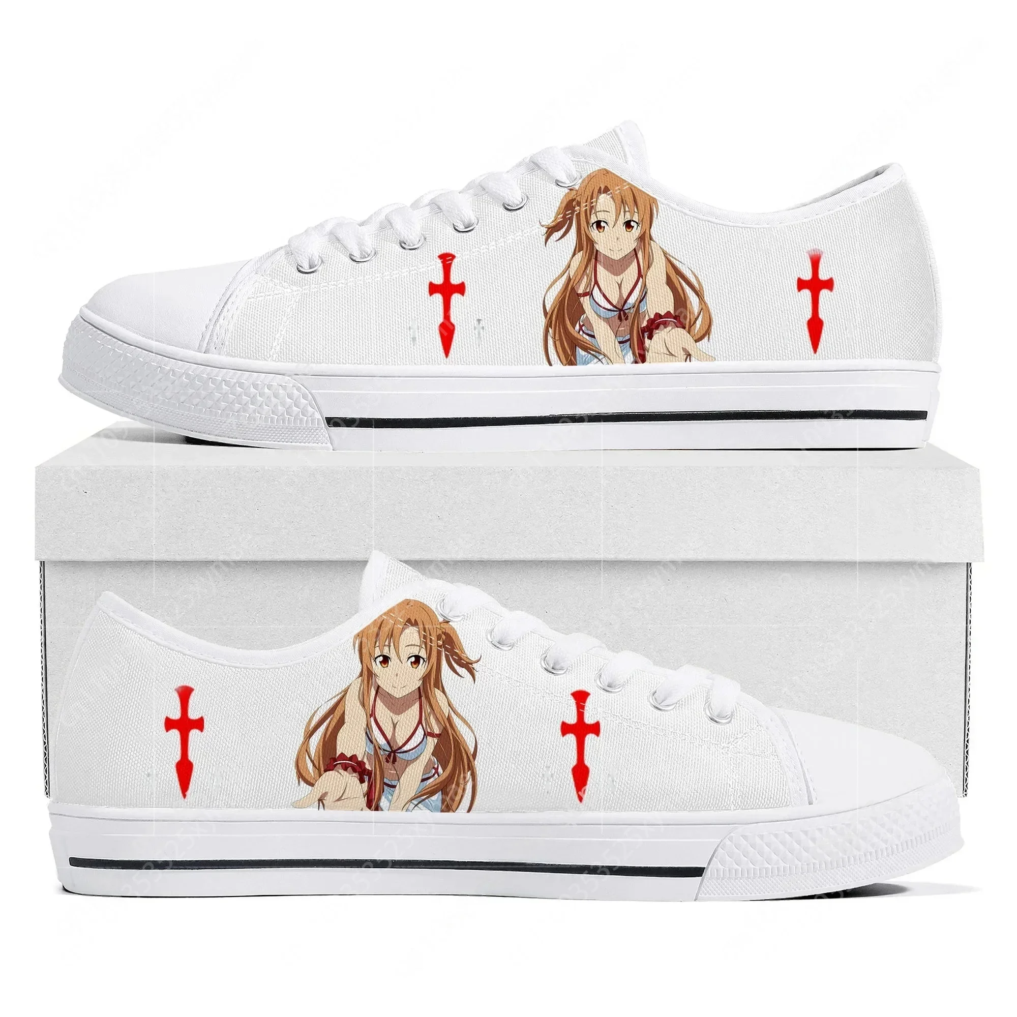 ソードアートオンライン漫画小説アスナロートップスニーカーメン - Men Shoes Online のレビューと価格