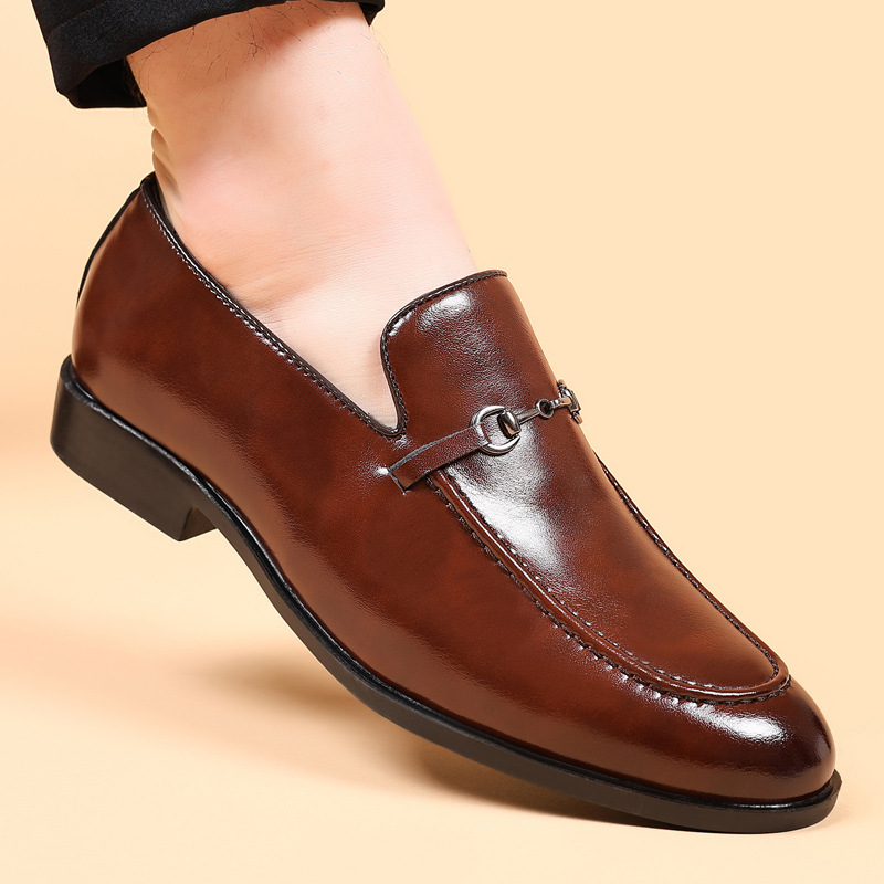 オフィスシューズ メンズ クラシック ローファー メンズ フ - Men Shoes Elegant のレビューと価格