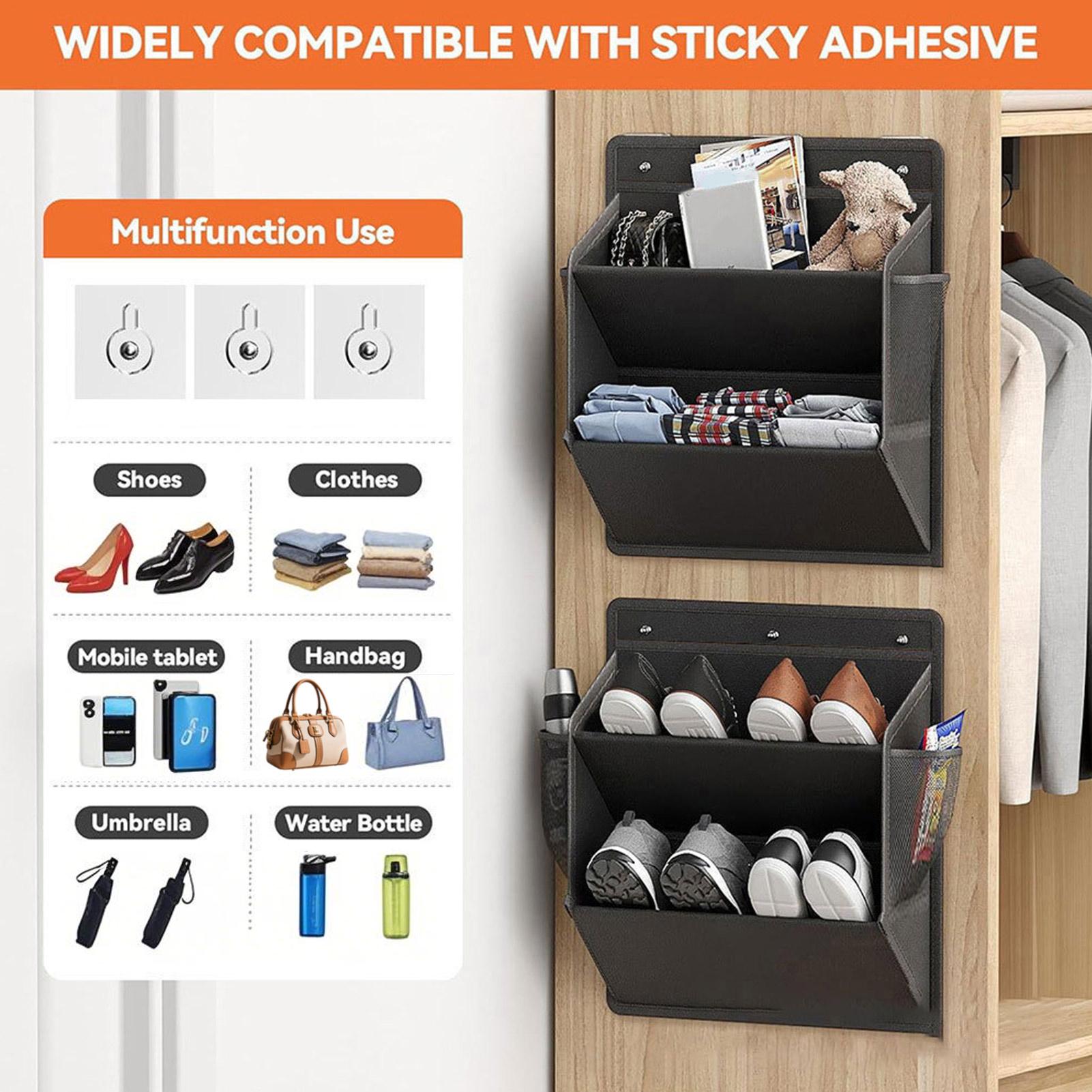 壁掛け式RVシューズラック収納オーガナイザー、ドア裏デザイン - Men Shoes Rack のレビューと価格