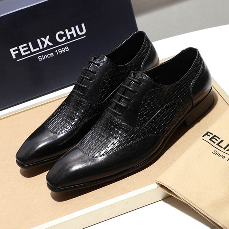 男性用の本革オックスフォードシューズ,高品質のビジネスシュー - Men Shoes Elegant のレビューと価格