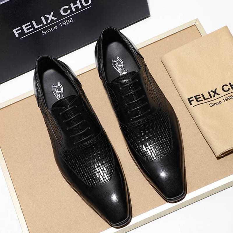 男性用の本革オックスフォードシューズ,高品質のビジネスシュー - Men Shoes Elegant のレビューと価格