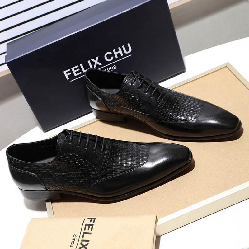 男性用の本革オックスフォードシューズ,高品質のビジネスシュー - Men Shoes Elegant のレビューと価格