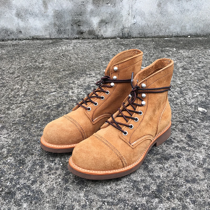 ニューメンズシューズ高級ブランドヴィンテージメンズブーツ牛革 - Men Shoes Type のレビューと価格