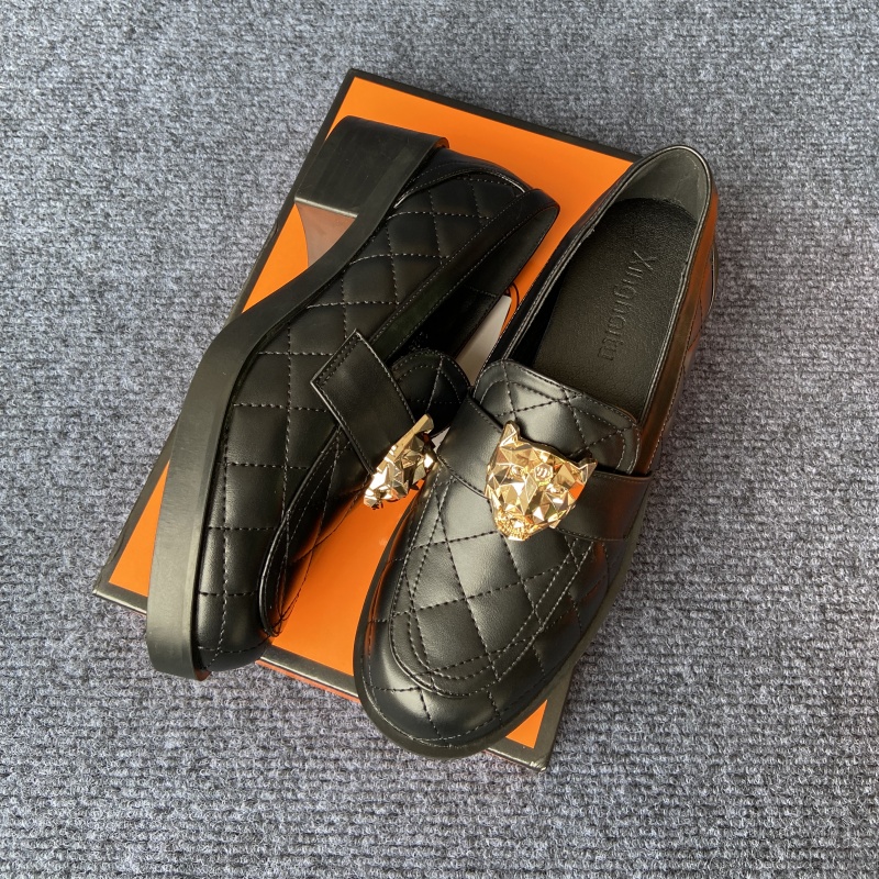 オリジナルシューズブランド ブラックヒールシューズ 高級婦人 - Men'S Shoes Japanese Brand のレビューと価格