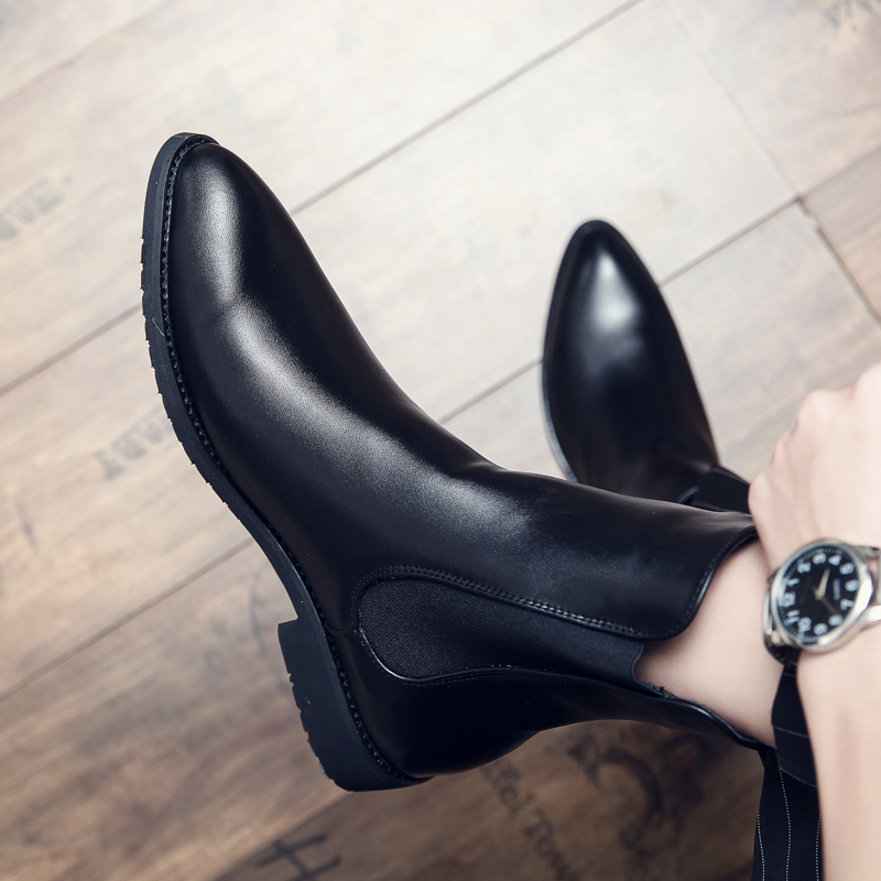 シックなメンズシューズ,結婚式の靴,フォーマルウェア,足首ま - Men Shoes Elegant のレビューと価格