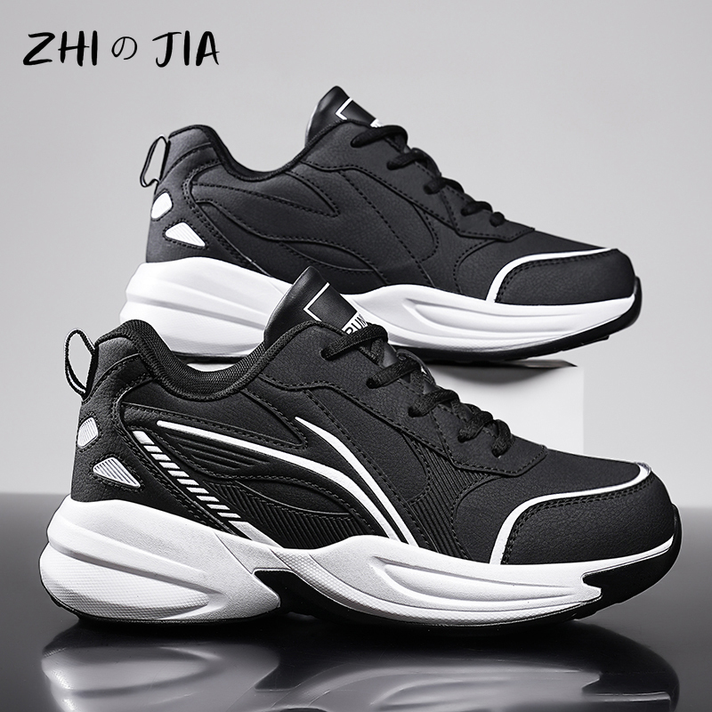 男性用滑り止めレザーシューズ,レジャースニーカー,特大ランニ - Men Shoes Zegna のレビューと価格