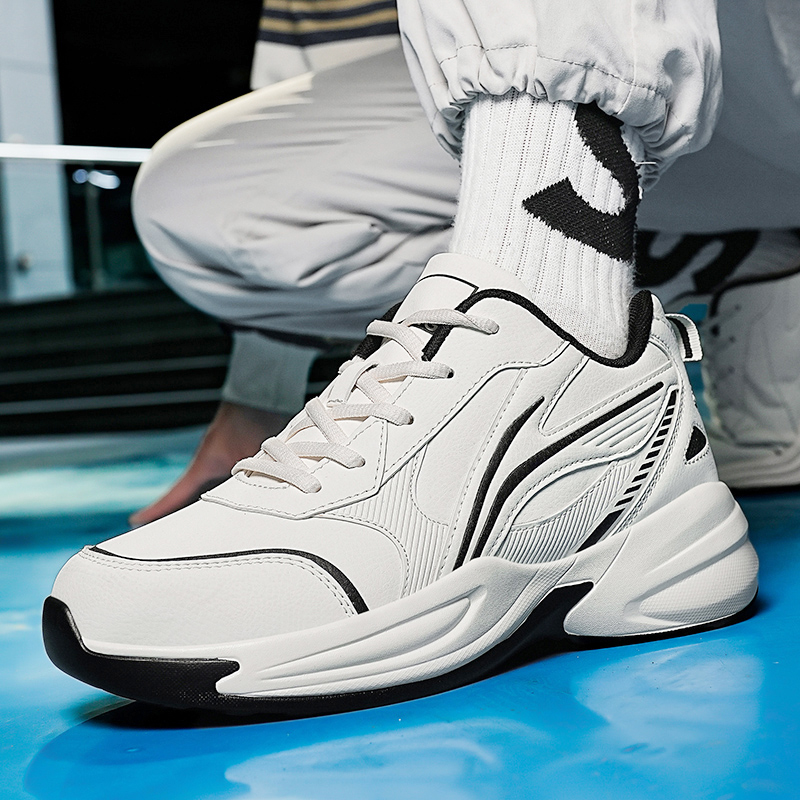 男性用滑り止めレザーシューズ,レジャースニーカー,特大ランニ - Men Shoes Zegna のレビューと価格